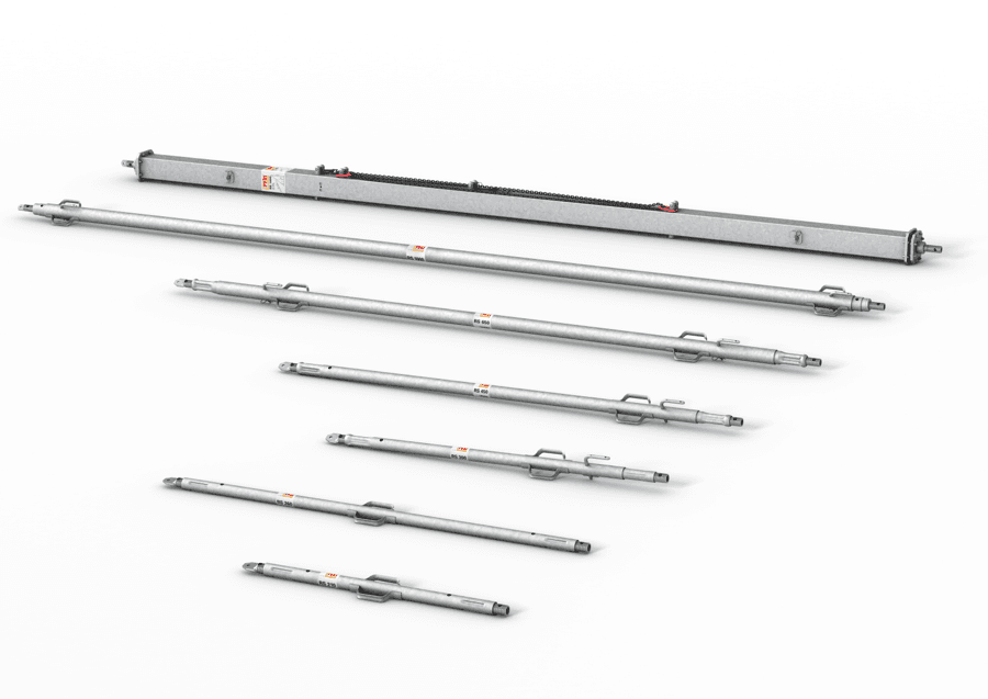 型枠・プレキャスト用押し引きサポート『プッシュプルプロップ』