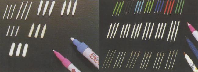 【サンプル無料進呈中】筆記具　マーキングペン芯・中継芯