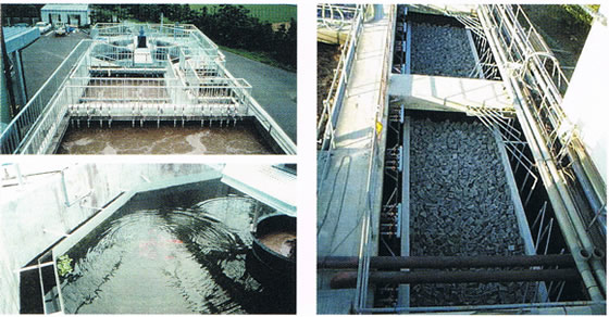 接触曝気式排水処理設備『タッチストーンシステム』