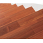 Sheet-covered stairs
