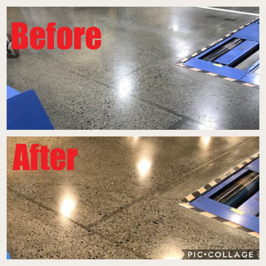 カーメンテナンスピットの塗り床再生工事の事例紹介　※事例集進呈