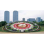 "Flower Clock" Park Amusement Park Plants Commercial Facilities Outdoor Wall Building