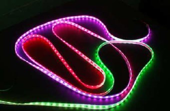 LEDテープライトフルカラー12V、DMXで個別RGB制御 | 東西電気産業