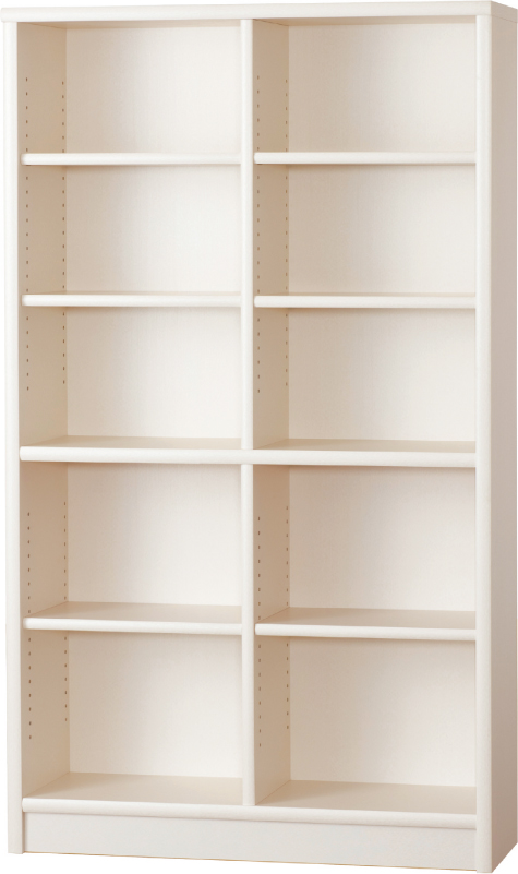 【美品】小島工芸　本棚　アコード105Ｈ　ウッディホワイト【送料込】 105アコードH ウッディホワイト 小島工芸 | イプロス