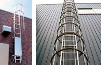 点検用梯子　SKYタラップ(ビル建材)