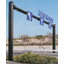 Long oval product "KL Hang / Long oval gate-type pillar"