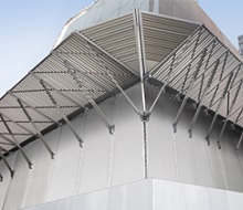 足場関連製品「インチ･メーター兼用　アルミアサガオ」