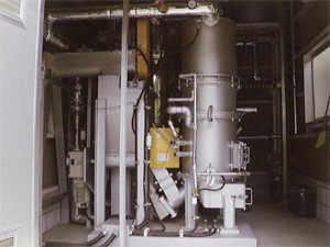 木質バイオマス温水ボイラ