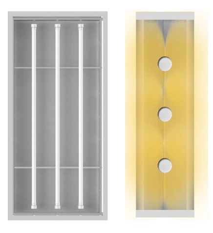 看板用LED『両面発光ランプ(40W型)』