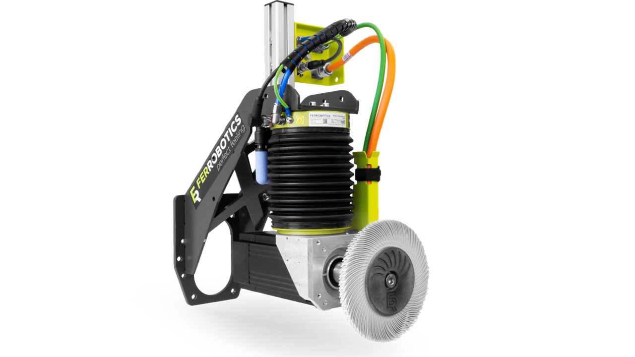 自動車ホワイトボディのスパッタ除去はブラッシングでコスト削減。