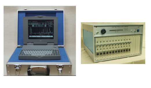 橋梁ケーブル張力測定装置『ケーブルテンションメータ』