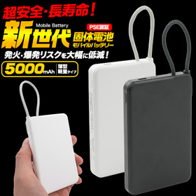 新世代個体電池モバイルバッテリー(5000mAh)