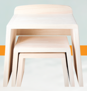 椅子『浴室用　とちぎ桧椅子』