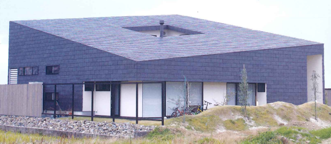 屋根　天然スレート　屋根