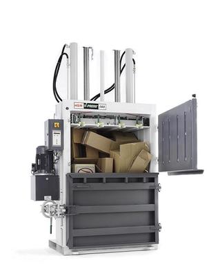 圧縮梱包機（縦型圧縮梱包機）　「HSM社製 型式Vプレス860」