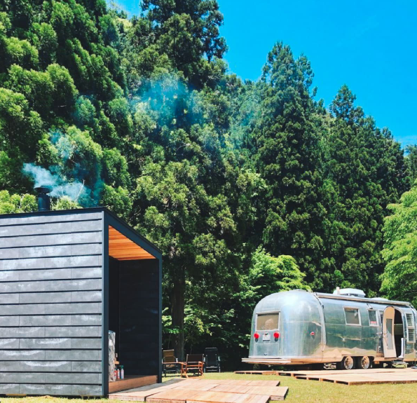 置き型サウナ『Cubic Sauna KAMIARI』