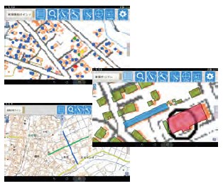 現地調査向け地図アプリ『地図手帳』