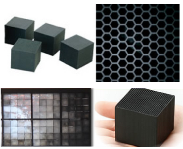 消臭竹炭　地球にやさしい チクノキューブ