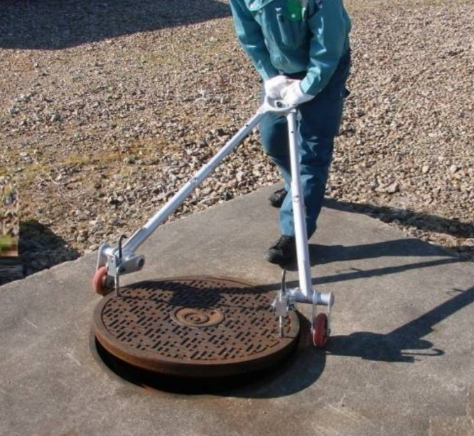 マンホール鉄蓋開閉器(マンキー)『TM-5N』