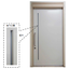 Sharp design ventilation slit "V Slit"