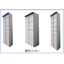 Outdoor locker that protects against rain and wind and is resistant to rust.