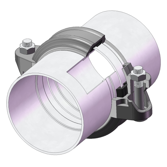 ねじ込み・溶接が不要な管継手「ハウジング形管継手」MIE-K