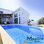 Accommodation Pool: Pool Construction Example - Villa with Pool and Dog Run