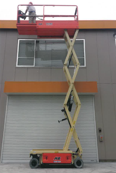 バッテリー式シザーリフト『ESシリーズ』高所作業車 | JLG