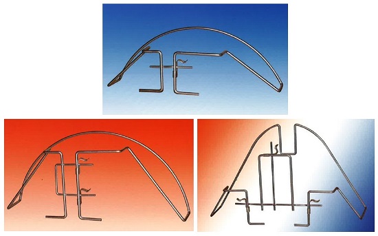 簡易吹付法枠工鉄筋固定具『アーチタイト』