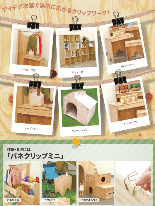 パネクリップ／パネクリップmini