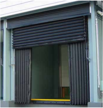 開口部断熱材＜エアーシェルター＞定温物流倉庫／冷凍冷蔵倉庫