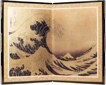 北斎屏風