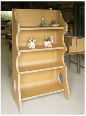 ダンボール工作材料　オーダー設計・加工サービス