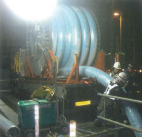 管路更新　内挿工法『SDF工法』