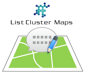 オリジナルマップ作製ツール『List Cluster Maps』