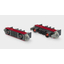 Connector for quick charging of AGV, for interchangeable battery connection.