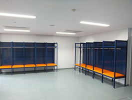 【部室・更衣室に】ロッカールーム用ロッカー※設計～据え付けまで！