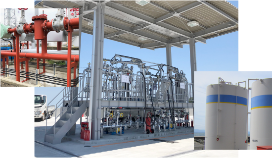 液体燃料施設の設計・施工・メンテナンス