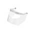 Cut injury prevention face guard with front opening type (for bump cap)