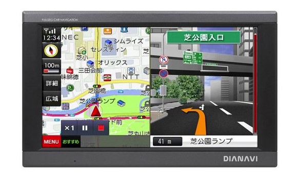 カーナビゲーション『DIANAVI DNK-81F』
