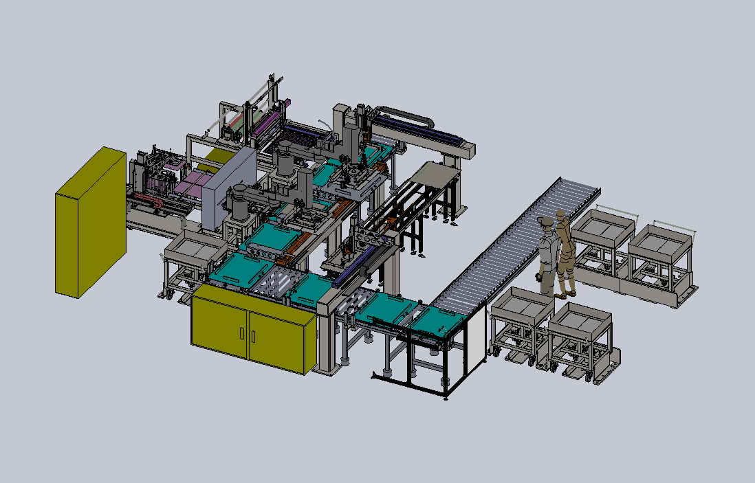 カード製造装置【プレス機併設用全自動丁合システム】