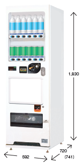 自動販売機『CVA-KG6212ND』 じはんきや（株式会社朝日ビバレッジ