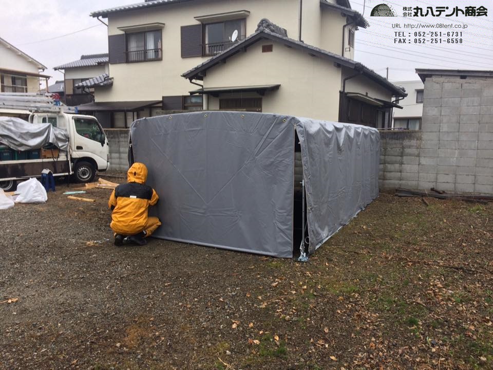 Yahoo!オークション - 高級感 屋外車庫 簡易ガレージ 駐車場