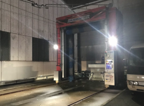 【施工実績】洗車機LED照明設置