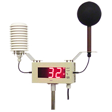 【熱中症対策】汎用大形WBGT表示器[401E]