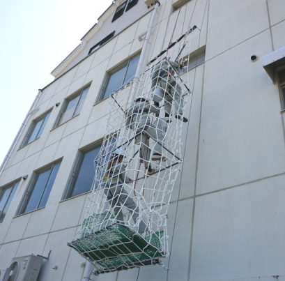 構造物補修工法『MOGロープネット工法』