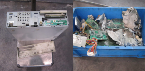 【破砕事例】デスクトップPCの解体例