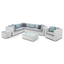 Artificial rattan furniture "MODULO"