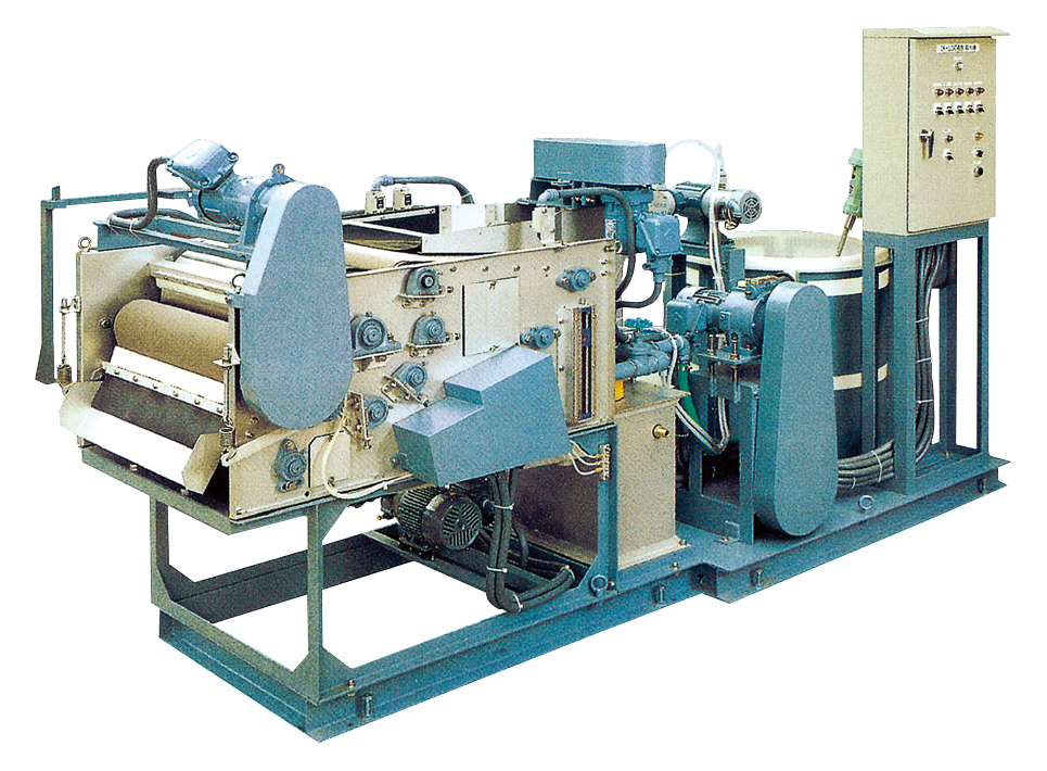 IK汚泥脱水機『LDC型』【本体と付属機器をコンパクトにセット】