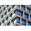 Exterior material: Canopy type PC curtain wall